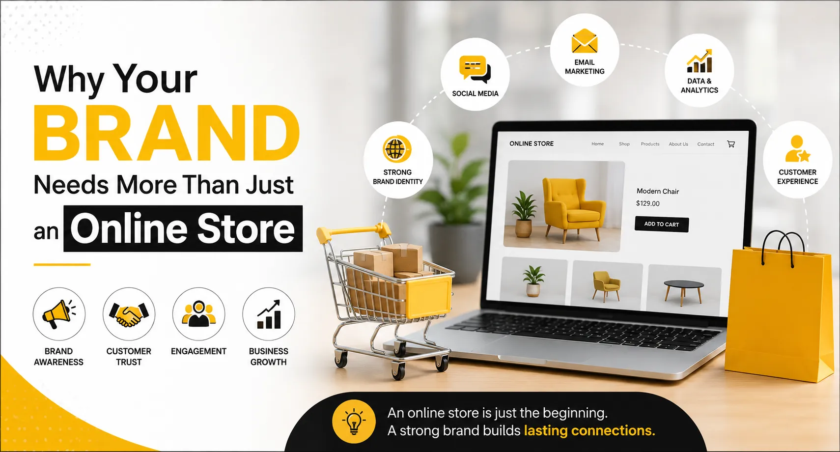 Why Your Brand Needs More Than Just an Online Store?