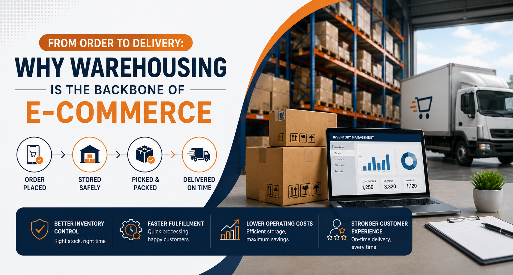 From Order to Delivery: Why Warehousing Is the Backbone of E-Commerce